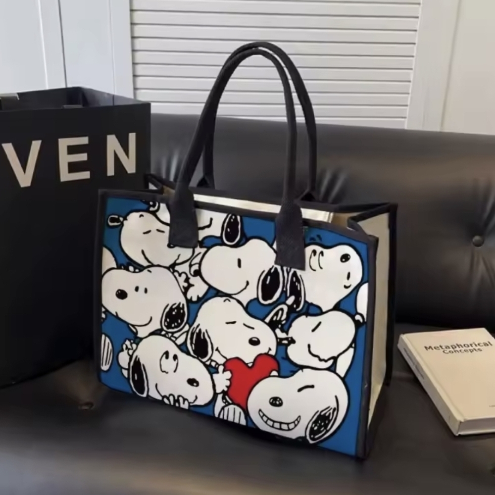 Snoopy Canvas Tote Bag